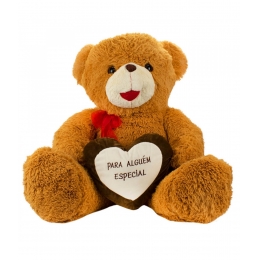 Urso Marrom Para AlguÃ©m Especial 60cm - PelÃºcia
