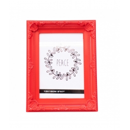 Porta Retrato Vermelho 1 foto 13x18cm