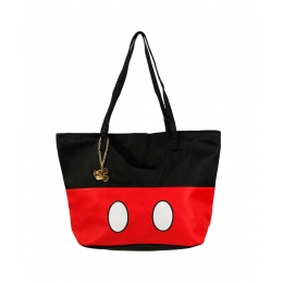 Bolsa Pingente Dourado Mickey 32x16x46cm - Disney