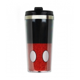 Copo TÃ©rmico Mickey Tampa Preta 450ml - Disney