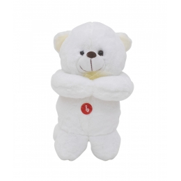 Urso LaÃ§o Amarelo Rezando Pai Nosso 28cm - PelÃºcia