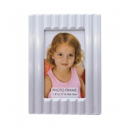 Mini Porta Retrato AlumÃnio Relevo Vertical 1 foto 4.8x6.5cm