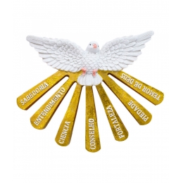 EspÃ­rito Santo 14cm - Enfeite Resina