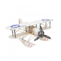 Miniatura Avião Branco