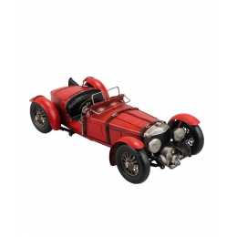 Carro Vermelho ConversÃ­vel 10x32x14,5cm Estilo RetrÃ´ - Vintage