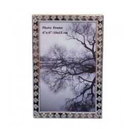 Porta Retrato AlumÃ­nio 1 foto 10x15cm