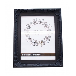 Porta Retrato Preto 1 foto 20x25cm