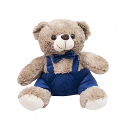 Urso Gravata SuspensÃ³rio 25cm - PelÃºcia