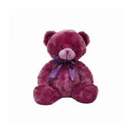 Urso Vinho Com LaÃ§o 35cm - PelÃºcia