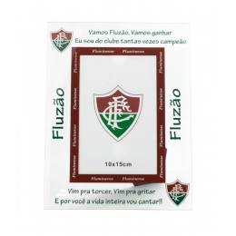Porta Retrato Vidro 1 Foto 10x15cm - Fluminense