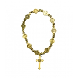 Pulseira TerÃ§o Dourado 6cm