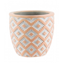 Vaso Cimento Nude 7x7.5x7.5cm