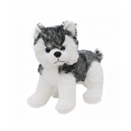 Cachorro Husky Levantado 40cm - PelÃºcia