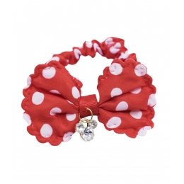 ElÃ¡stico Cabelo Vermelho Pingente Minnie - Disney