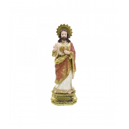 Sagrado CoraÃ§Ã£o De Jesus 21cm - Enfeite Resina