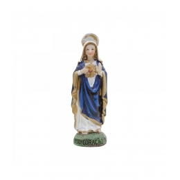 Sagrado CoraÃ§Ã£o De Maria 8cm - Enfeite Resina