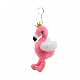 Chaveiro Flamingo de PelÃºcia 2 Cores