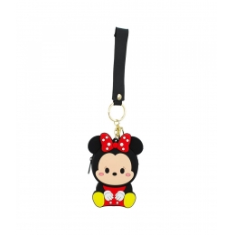Chaveiro Porta Moedas de Silicone Minnie Tsun Tsun