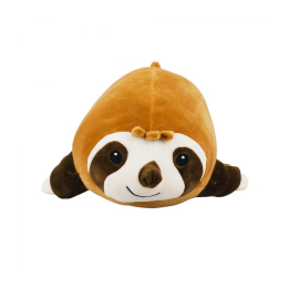 Bicho PreguiÃ§a de PelÃºcia Deitado