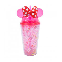 Copo Brilhante com Laï¿½o Minnie Disney