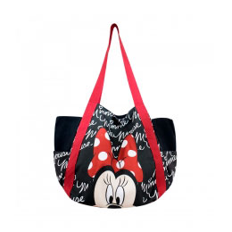 Bolsa de Algodï¿½o com Assinatura da Minnie Disney