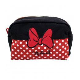 Necessaire Preta e Vermelha Minnie Disney