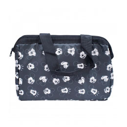 Bolsa Térmica Preta com Rosto Mickey