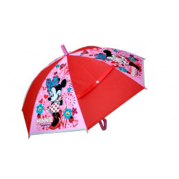 Guarda Chuva  Cor Rosa Minnie Disney