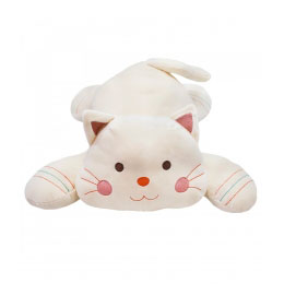 Gato de Pelï¿½cia Branco 35cm Foffy