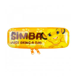 Estojo Metal Amarelo Simba Rei Leï¿½o