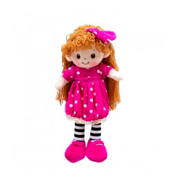 Boneca Vestido Pink  38cm