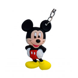 Chaveiro 3D Mickey de borracha