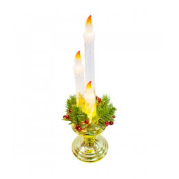 Luminï¿½ria 3 Velas Natal 