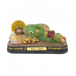  Sï¿½o Josï¿½ Dormindo 8cm - Enfeite Resina