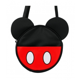 Bolsa Tiracolo Circular Rosto Cores Mickey
