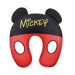 Almofada de Pescoï¿½o Preta Mickey Disney